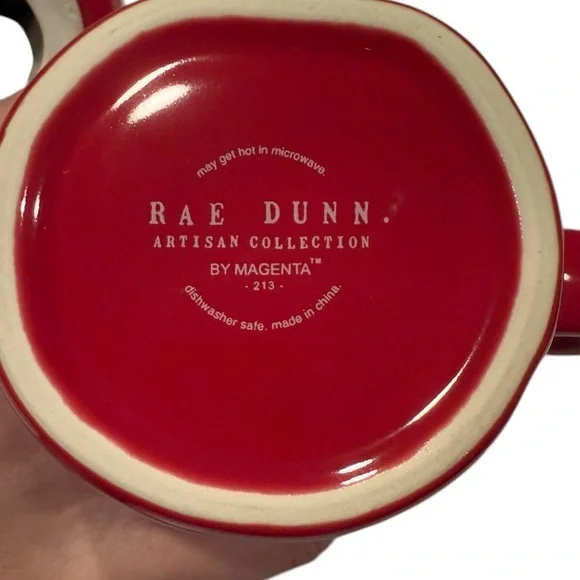 Rae Dunn HO HO HO Coffee Mug - allside red - ceramic
Upside Down Santa NEW - Picture 11 of 15